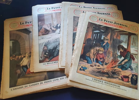 Ensemble de 43 numéros du Petit Journal - Supplément illustré du 06 Mars 1927 au 25 Décembre 1927 - 10 mois .. undefined