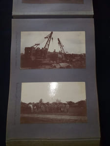 Album de 95  photographies du 10e Régiment de Génie - Février 1918 - Juin 1919
