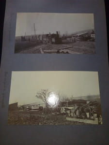 Album de 95  photographies du 10e Régiment de Génie - Février 1918 - Juin 1919