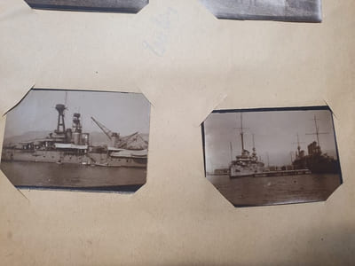 Album de 43 photographies sur les acieries d'Hagondange , Metz , Toulon et St Malo - 1924