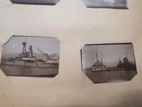 Album de  43 photographies sur les acieries d'Hagondange , Metz , Toulon et St Malo - 1924