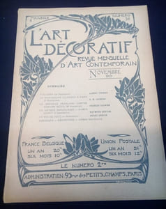 L'Art Décoratif -  Revue Mensuelle d'Art Contemporain - N.38 - Novembre 1901 - 4e Année