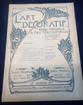 L'Art Décoratif - Revue Mensuelle d'Art Contemporain - N.38 - Novembre 1901 - 4e Année. undefined