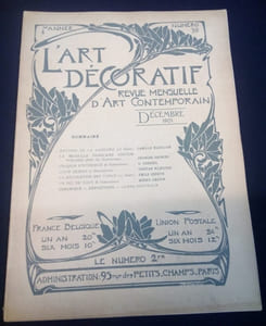 L'Art Décoratif -  Revue Mensuelle d'Art Contemporain - N.39 - Décembre 1901 - 4e Année