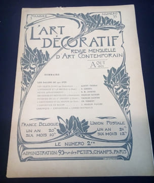 L'Art Décoratif - Revue Mensuelle d'Art Contemporain - N.35 - Aout 1901 - 3e Année. undefined