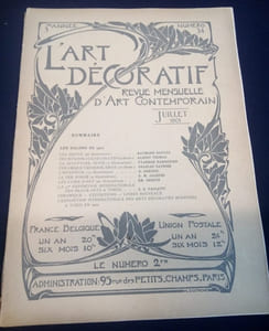 L'Art Décoratif -  Revue Mensuelle d'Art Contemporain - N.34 - Juillet 1901 - 3e Année