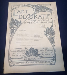 L'Art Décoratif -  Revue Mensuelle d'Art Contemporain - N.33 - Juin 1901 - 3e Année