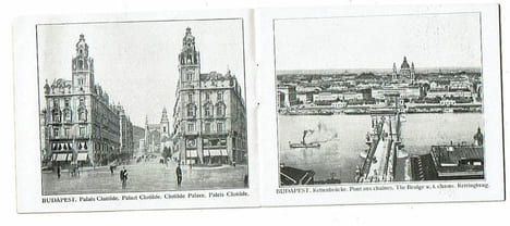 Voyage autour du Monde avec le Cacao Bennsdorp. Budapest et Pragues. n°16. BENSDORP