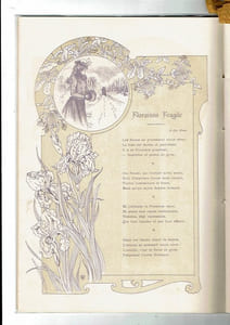 L'Année fleurie. Poésies de Charles Fuster. Illustrations L. Trianon