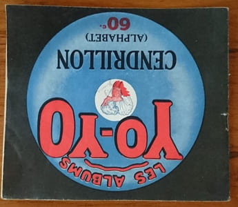 Cendrillon. Alphabet. Les albums Yo-Yo