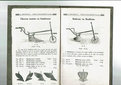 Les Charrues BOUTROLLE. Instruments agricoles et viticoles modernes. Catalogue