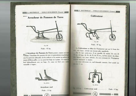 Les Charrues BOUTROLLE. Instruments agricoles et viticoles modernes. Catalogue. BOUTROLLE G.