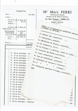 Jean Emile LABOUREUR Estampes Dessins Livres illustrés. Bibliothèque Nationale 1954. collectif
