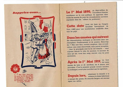 ... Et vive le 1er mai. Livret du 1er mai 1941.
