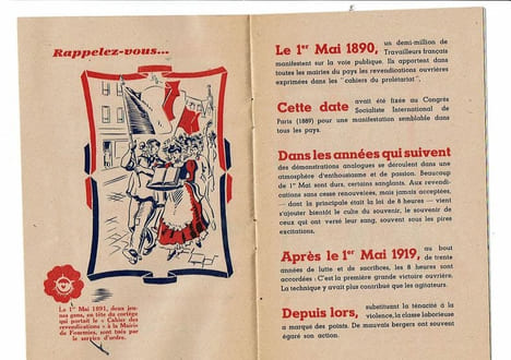... Et vive le 1er mai. Livret du 1er mai 1941.. undefined