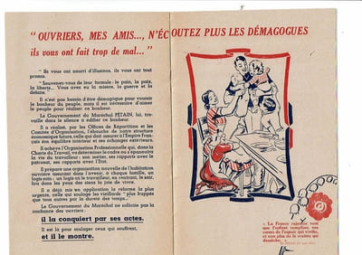 ... Et vive le 1er mai. Livret du 1er mai 1941.