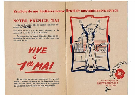... Et vive le 1er mai. Livret du 1er mai 1941.. undefined