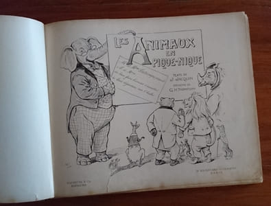 Les Animaux en Pique-nique -
