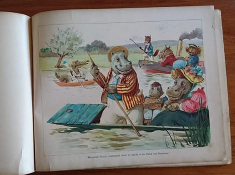 Les Animaux en Pique-nique -. JACQUIN J. - THOMPSON G.H.