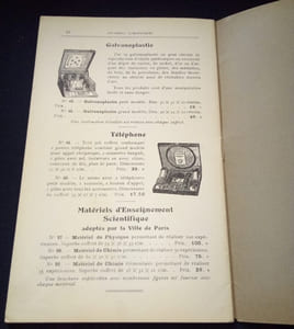 Appareils scientifiques - Jouets scientifiques - Catalogue Péricaud 
