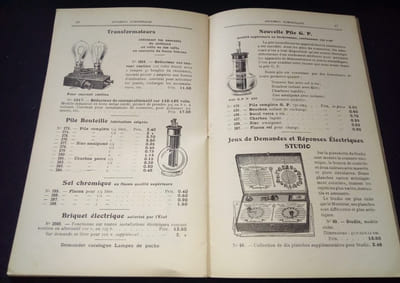 Appareils scientifiques - Jouets scientifiques - Catalogue Péricaud 