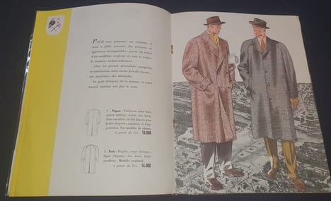 Catalogue des vetements Dony pour Messieurs seulement  - La Rochelle. undefined