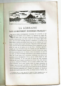 La Lorraine dans le mouvement économique français