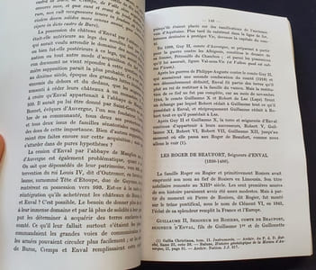 Fiefs et Chateaux-forts relevant de la comté d'Auvergne ( Capitale Vic-le-Comte) 