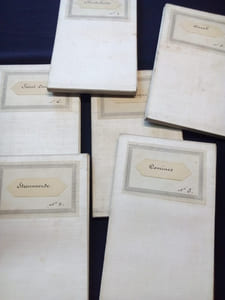 17 cartes entoilées sous emboitage Nord Pas de Calais 1874/1876