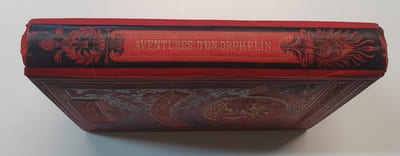 Aventures d'un petit orphelin racontées aux petits-enfants du bibliophile Jacob et publiées par lui - Illustrés de 8 aquarelles hors texte et de 50 dessins par Ferdinandus , avec une carte  itinéraire du voyage dans l'Orléanais 