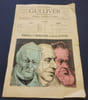 Rare Num&eacute;ro 1 du journal Gulliver - Journal hebdomadaire illustr&eacute; litt&eacute;raire , artistique et comique - 20 F&eacute;vrier 1868. Collectif