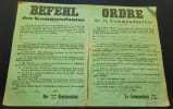 Affiche : Confiscation des objets en m&eacute;taux - Aout 1917. 