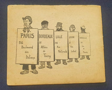 Souvenir de l'exposition 1900 - Machine a écrire YOST