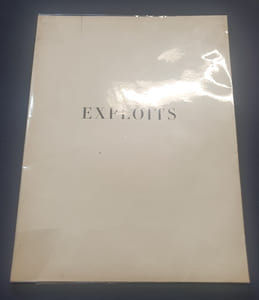 Exploits - Poèmes inachevés de J.R - Lithographies de G. Hautot