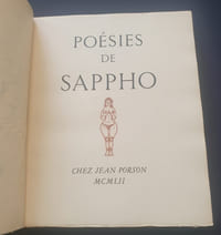 Poésies de Sappho