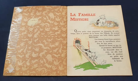 La famille Mistigri. Benjamin Rabier