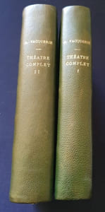 Théatre Complet d'Auguste Vacquerie - 2 tomes en 2 volumes 