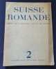 Suisse Romande - Revue de littérature , d'art et de musique - N.2- Novembre 1937 . Collectif
