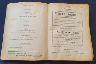 Annuaire 1926 des Fabricants d'Horlogerie , bijouterie , joaillerie-orfèvrerie de france et des industries qui s'y rattachent 