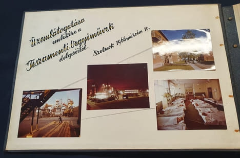 Album souvenir de l'industrie chimique à Szolnok ( Hongrie - 1966 - 12 eaux fortes . undefined