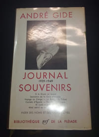 Journal 1939/1949 - Souvenirs - Bibliothèque de la Pléiade