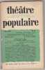 THEATRE POPULAIRE  Revue Bimestrielle  N. 24 - Mai 1957. COLLECTIF