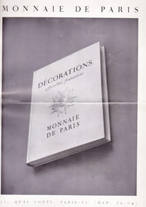 Catalogue illustré Des Medailles En Vente - 1ere Partie Collection Historique - 2eme Partie Medailles Decoratives