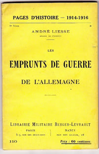 Les Emprunts de Guerre de L'Allemagne