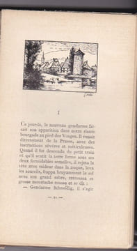 Le gendarme Schneidig et ses mésaventures en Alsace. traduit de l'alsacien par Jules Froelich, illustré par H. Zislin.. undefined