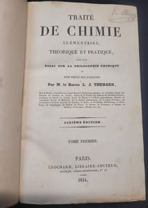 Traité de chimie élémentaire théorique et pratique suivi d'un essai sur la philosophie chimique - 5 tomes en 5 volumes - Complet