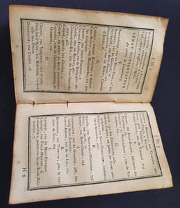 Annuaire du citoyen pour le département de la Meurthe An XI de la République Française suivi de Table des conversions des anciennes mesures du département de la Meurthe en nouvelles 