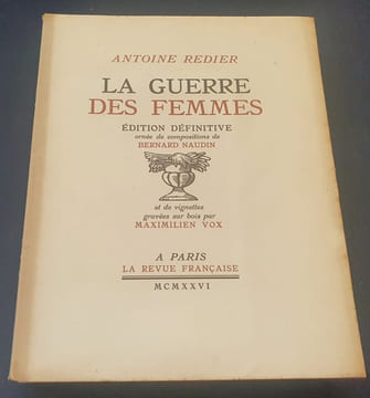 La Guerre des femmes. Antoine Redier