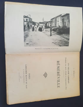 Un village lorrain pendant les mois d'Aout et Septembre 1914 - Réméréville . C Berlet