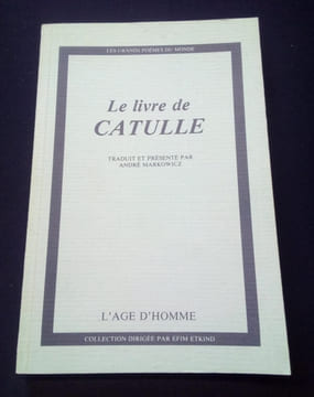 Le livre de Catulle. Catulle